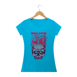 Nome do produtoCamiseta Skull Pool - Piscina de Caveiras Feminino