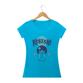 Nome do produtoCamiseta Feminina Kokeshi Estampa Japonesa