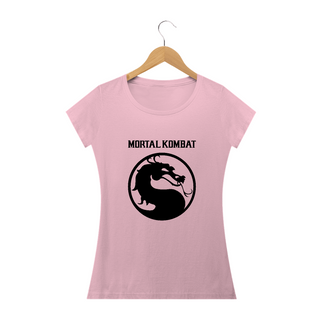 Nome do produtoCamiseta Feminina Mortal Kombat Estampa GAME