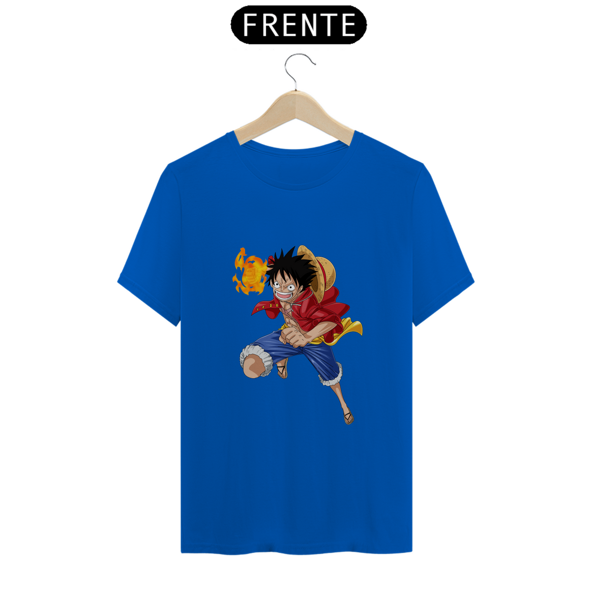 Nome do produto: Camiseta - Luffy Gomu Gomu no Red Hawk