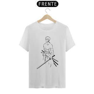 Nome do produtoCamiseta - Roronoa Zoro B&W One Piece