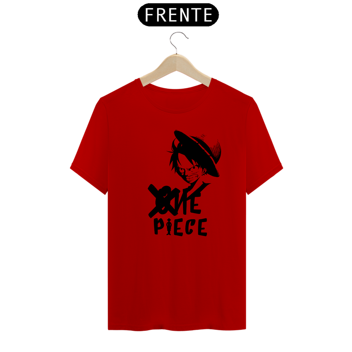 Nome do produto: Camiseta - Luffy One Piece B&W