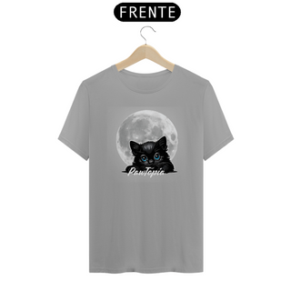 Nome do produtoCamiseta Gato Fofo na Lua Cheia