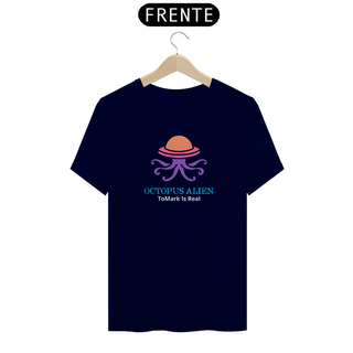 Nome do produtoCamiseta Octopus Alien TOMARK IS REAL Oficial