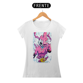 Nome do produtoCamiseta Majinn Boo  Feminina Dragon Ball Z  SUPER PROMOÇÃO