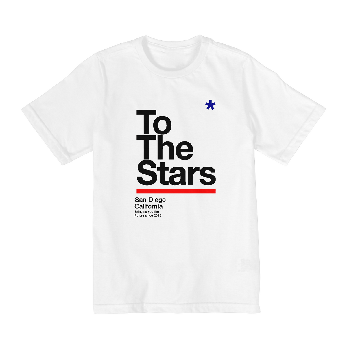 Nome do produto: Camiseta  Infantil To The Stars  7 e 8 Anos de Idade