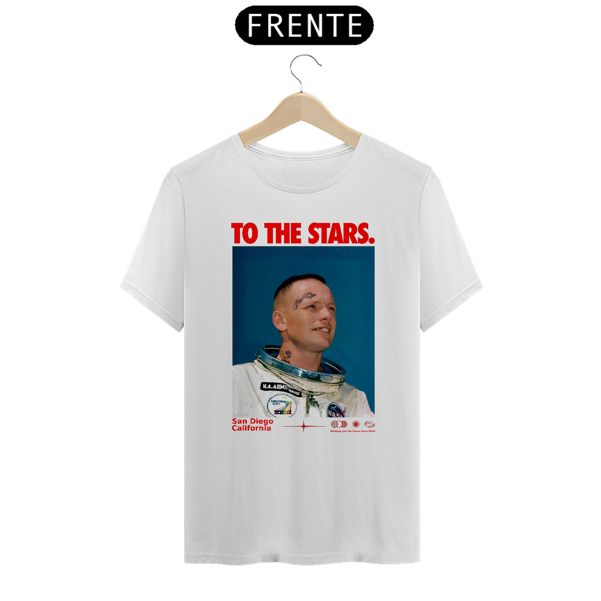 Nome do produto: Camiseta To The Stars Astronauta