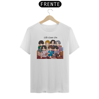 Nome do produtoCamiseta BTS Life Goes On