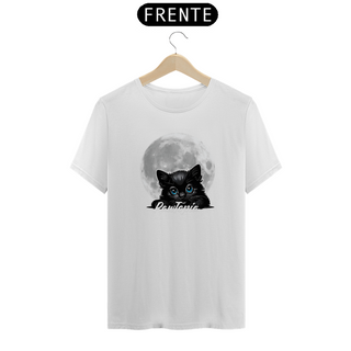 Nome do produtoCamiseta Gato Fofo na Lua Cheia