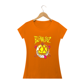 Nome do produtoCamiseta Quality  blink 182  Feminina  caveira 