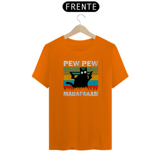 Nome do produtoCamiseta Gato Pew Pew Madafakas