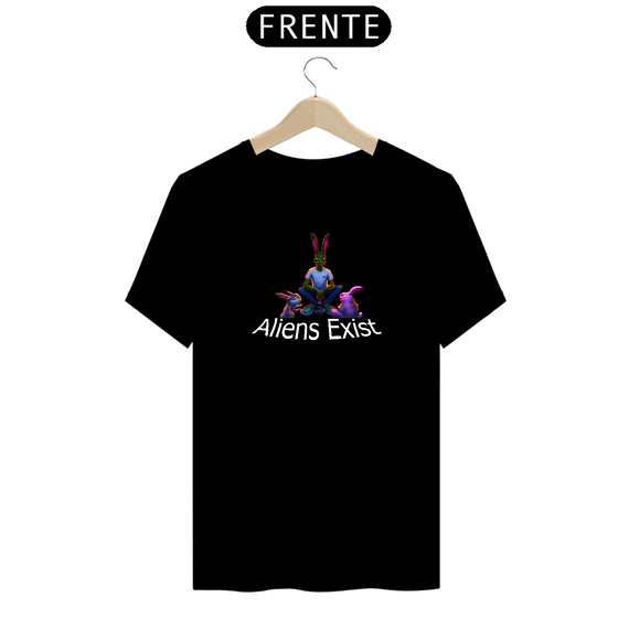 Camiseta Aliens Exist Prime Versão 1  , Oficial Space 182