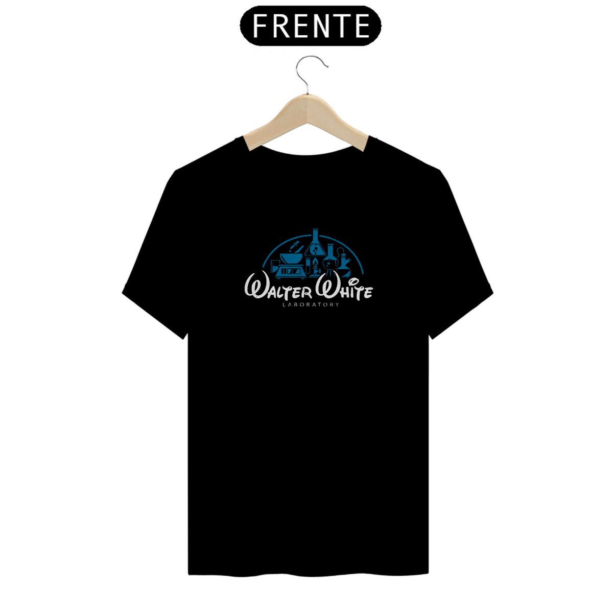 Nome do produto: Camiseta Walter White Breking Bad Inspirada na Disney Quality