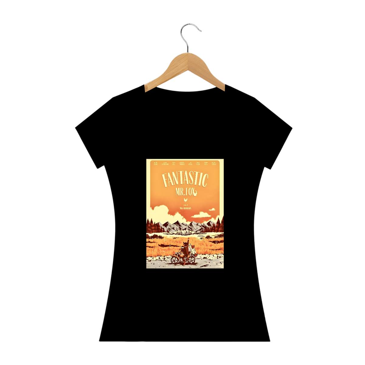 Nome do produto: Camiseta Fantastic Mr Fox