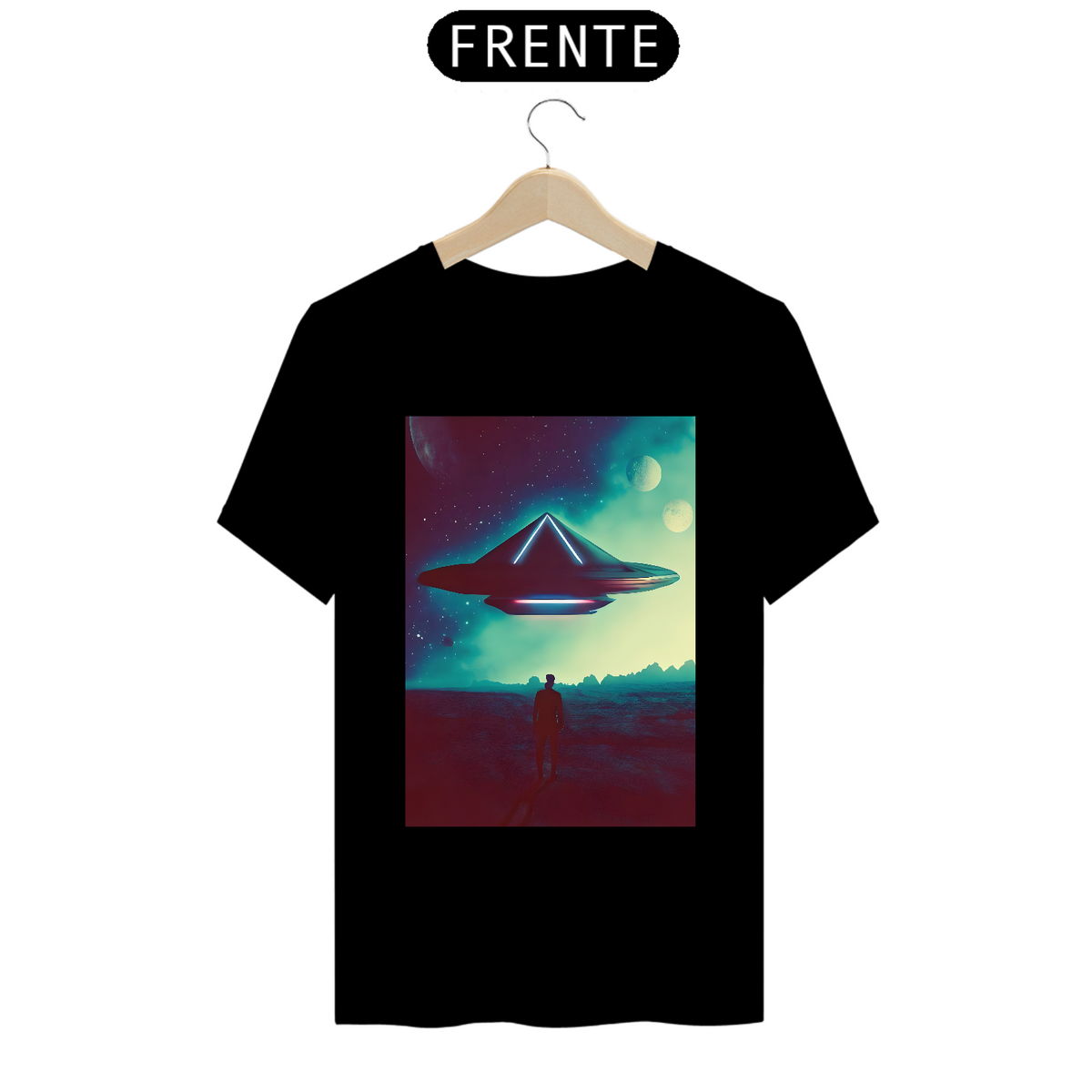 Nome do produto: Camiseta Alien Ovni Prime Space 182