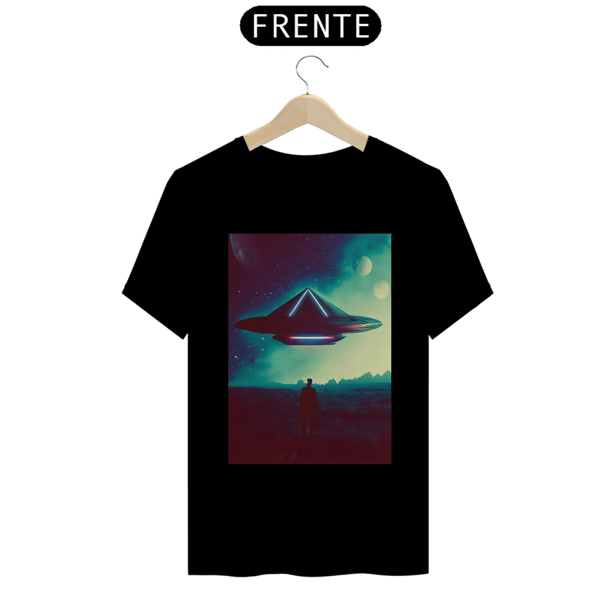 Nome do produto: Camiseta Alien Ovni Quality Space 182