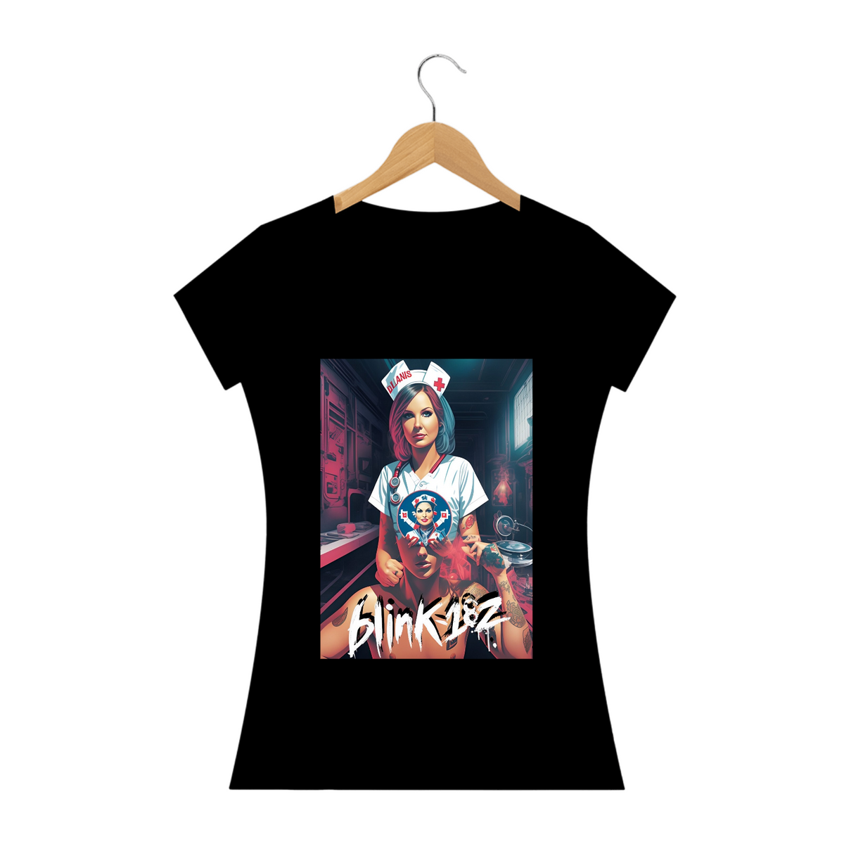 Nome do produto: Camiseta blink182  Inspiration Quality , Estampa Sucesso na pagina  blink182 Photos no Facebook