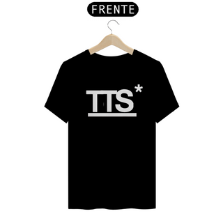 Camiseta To The Stars, TTS, Logo Branco, T-shirt Preta