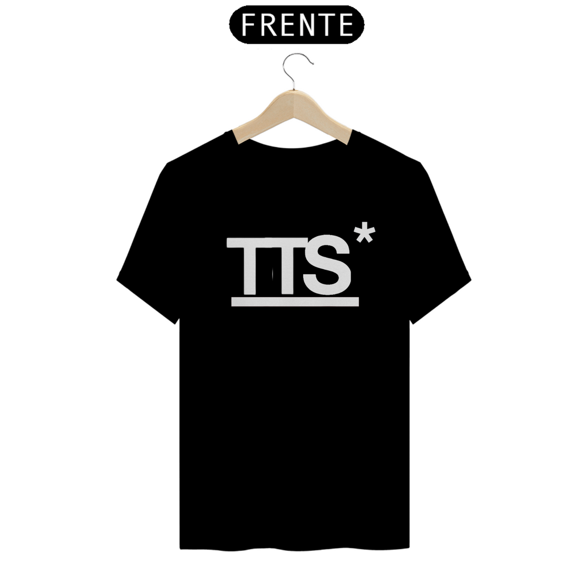 Nome do produto: Camiseta To The Stars, TTS, Logo Branco, T-shirt Preta