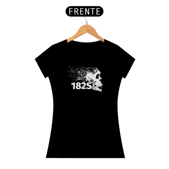 Camiseta Oficial Space182,  Feminina, 182S, Caveira 