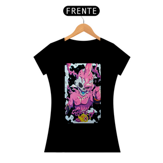 Camiseta Majinn Boo  Feminina Dragon Ball Z  SUPER PROMOÇÃO