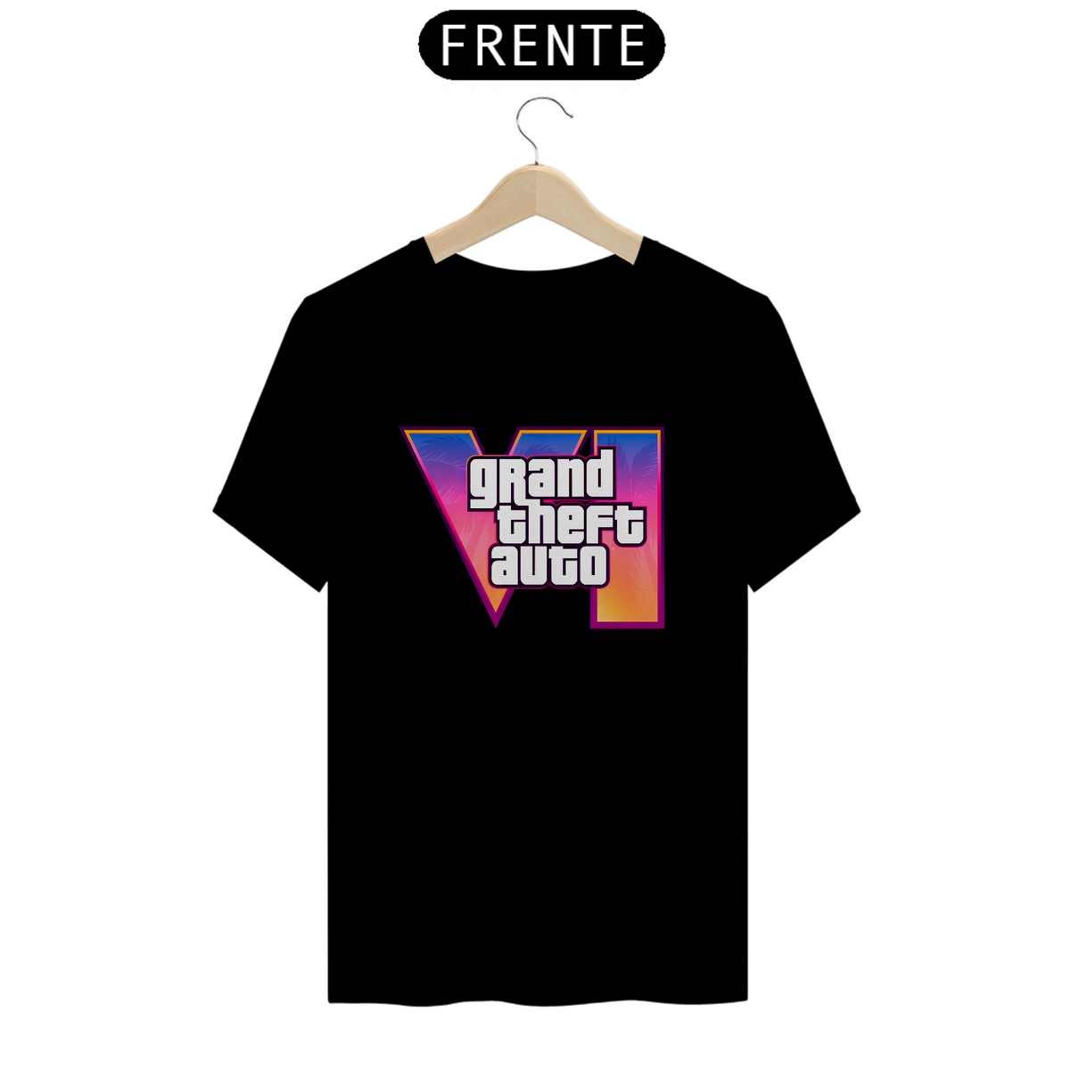 Nome do produto: Camiseta GTA 6 , Lançamento Para Fãs Ansiosos