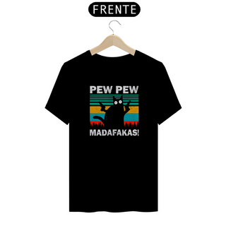 Nome do produtoCamiseta Gato Pew Pew Madafakas