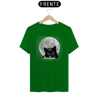 Nome do produtoCamiseta Gato Fofo na Lua Cheia