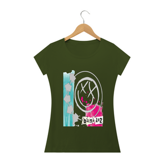 Nome do produtoCamiseta blink 182  Quality Preta  Feminina  Self titled 2003 