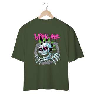 Nome do produtoCamiseta blink 182 Oversized 100 Por Cento  Algodão Fio 20.1 penteado e gramatura de 220g.  SUPER PROMOÇÃO 