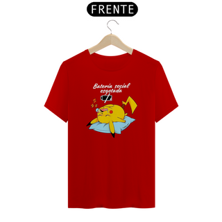 Nome do produtoCamiseta Pikachu Bateria Social Esgotada