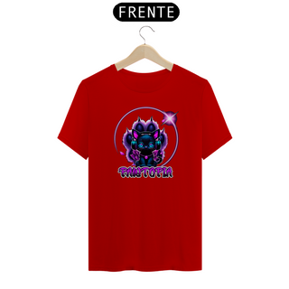 Nome do produtoCamiseta Gato fofo Pawtopia Oficial