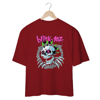 Nome do produtoCamiseta blink 182 Oversized 100 Por Cento  Algodão Fio 20.1 penteado e gramatura de 220g.  SUPER PROMOÇÃO 