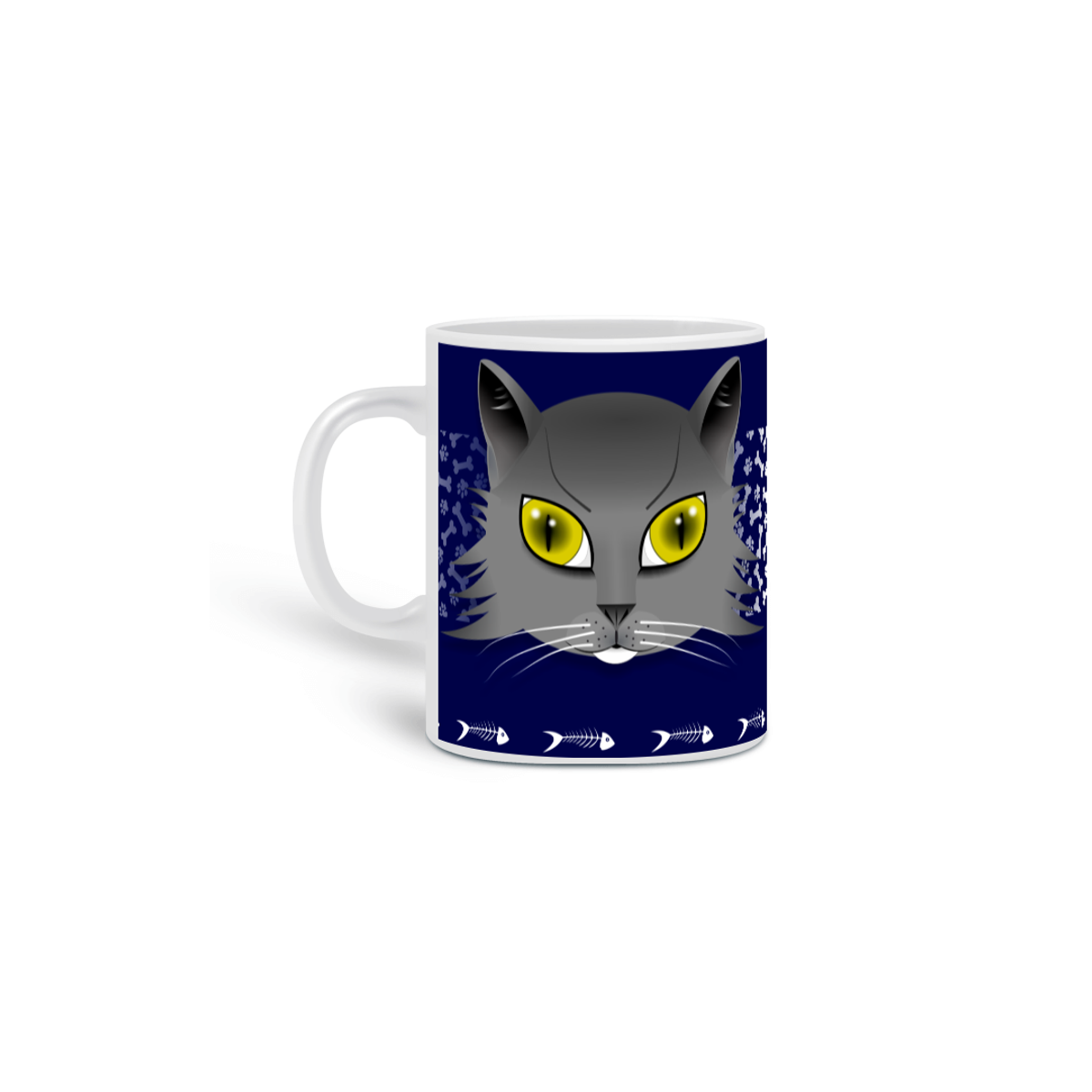 Nome do produto: Caneca Zeus Azul