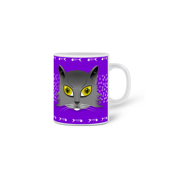 Caneca Zeus Violeta Destro