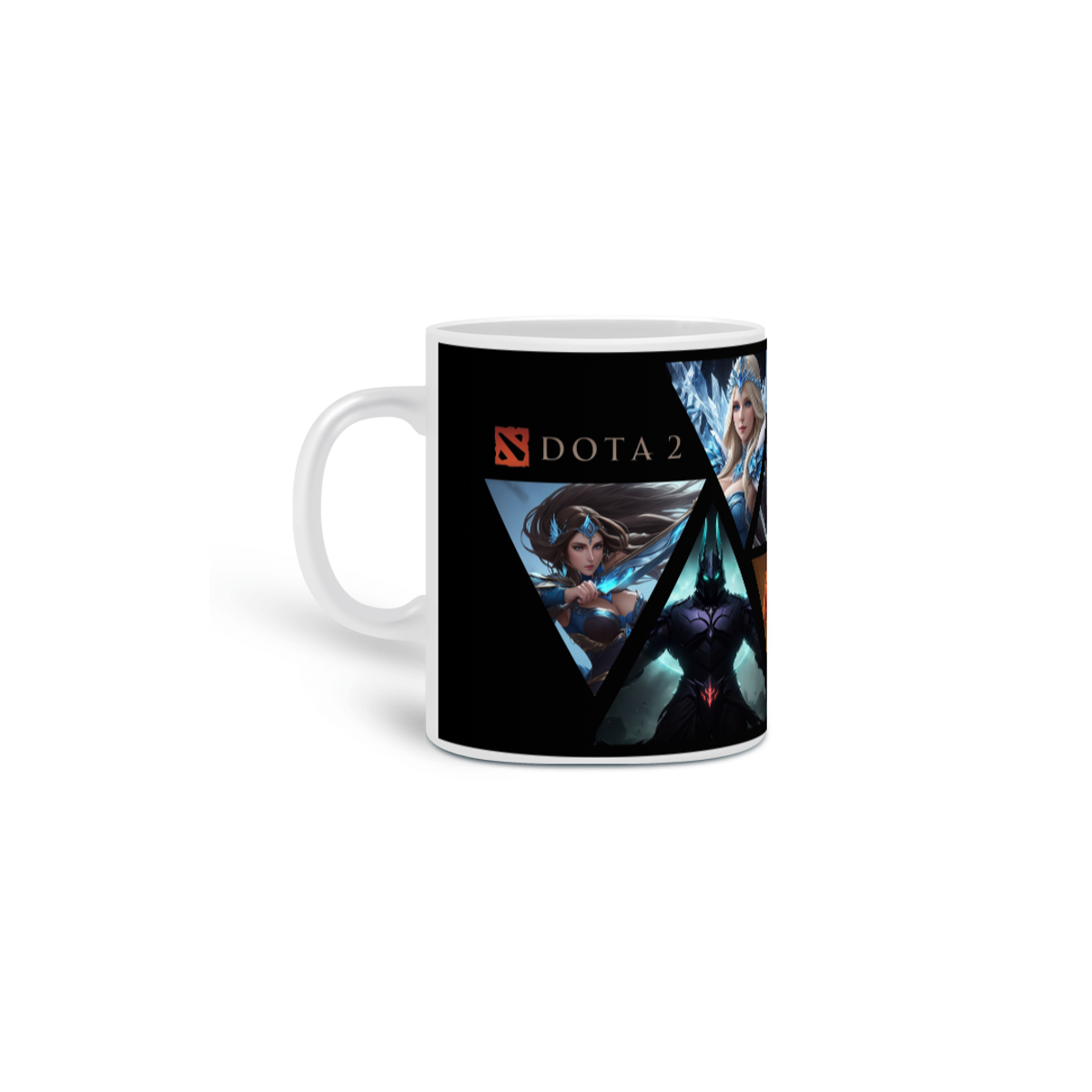 Nome do produto: Caneca Mosaico I Dota 2