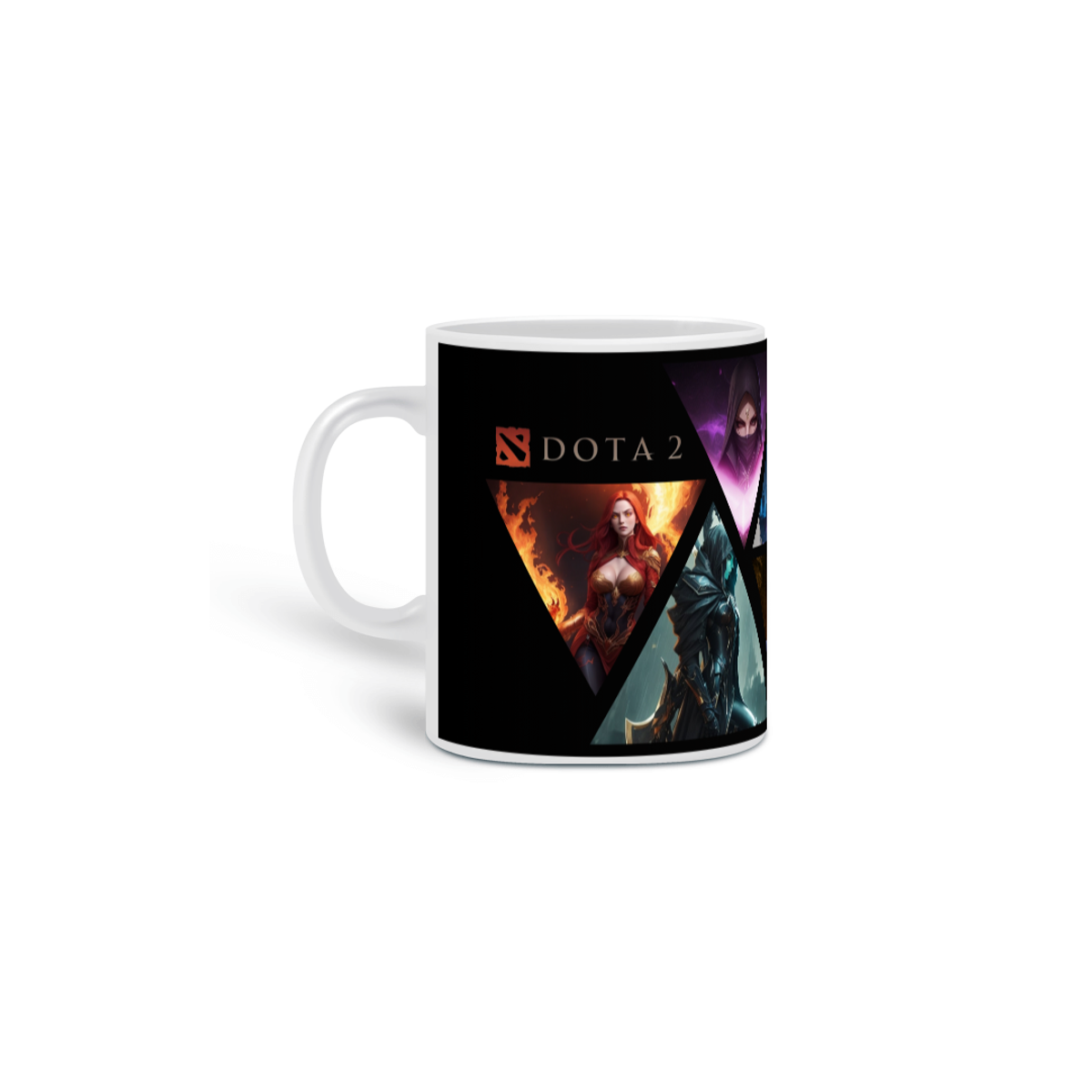 Nome do produto: Caneca Mosaico II Dota 2