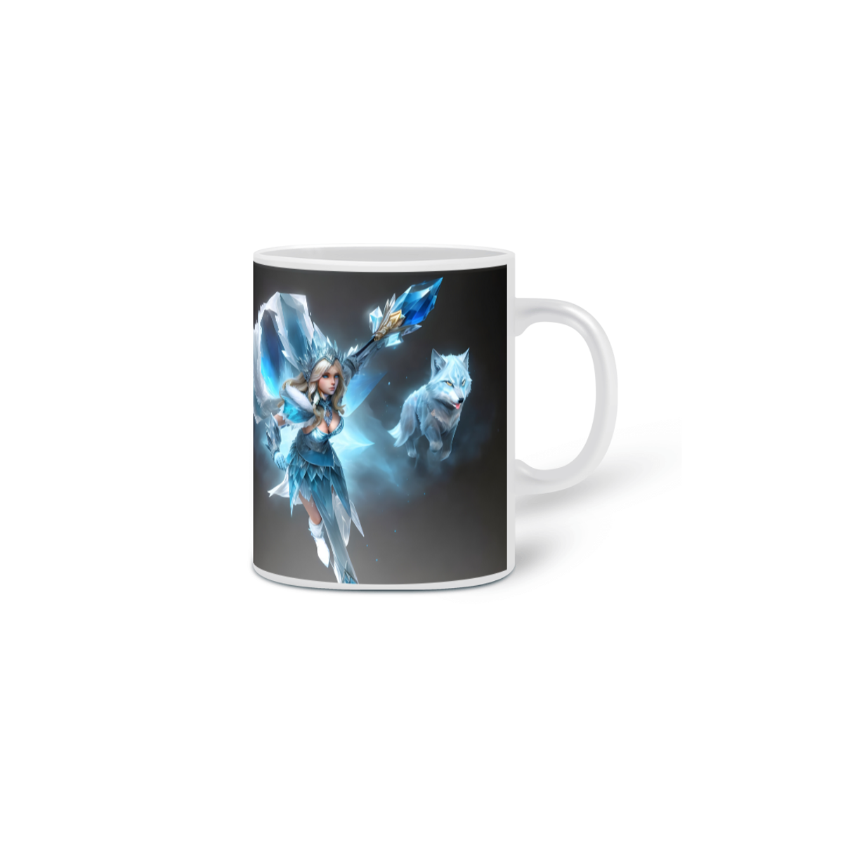 Nome do produto: Caneca Crystal Maiden Arcana Dota 2