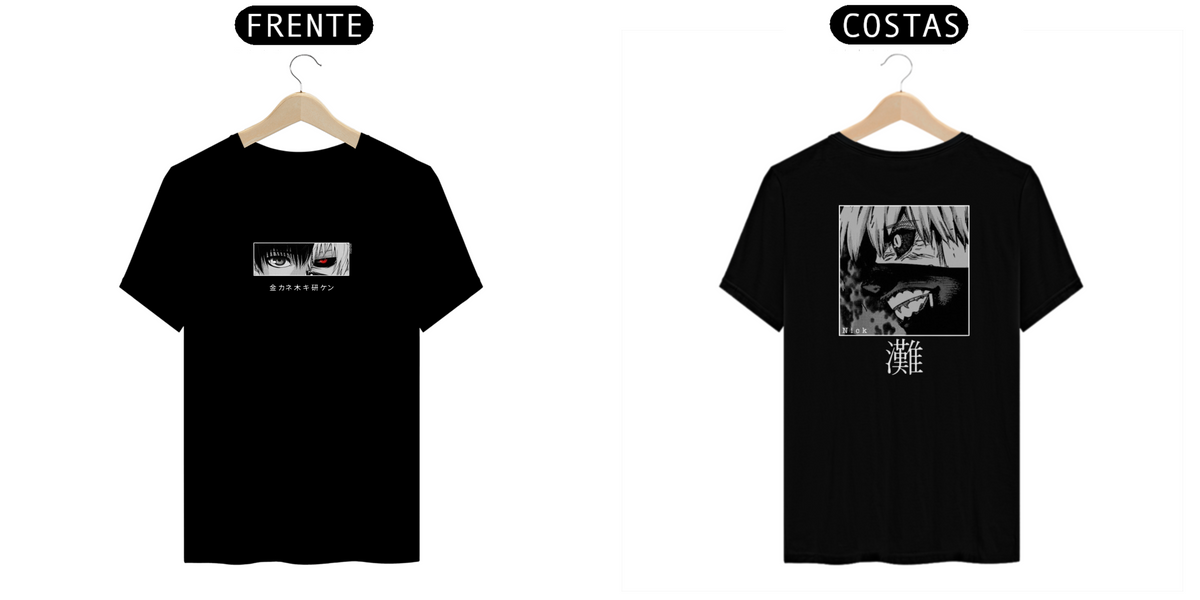 Nome do produto: T-shirt kaneki ken 