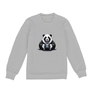Moletom Fechado Unissex Panda
