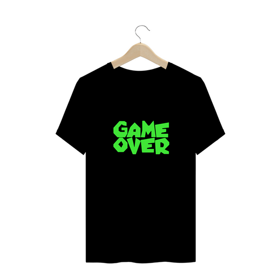 T-shirt Plus Size Game Over 