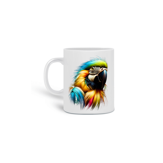 Nome do produtoARARA 3D - Caneca