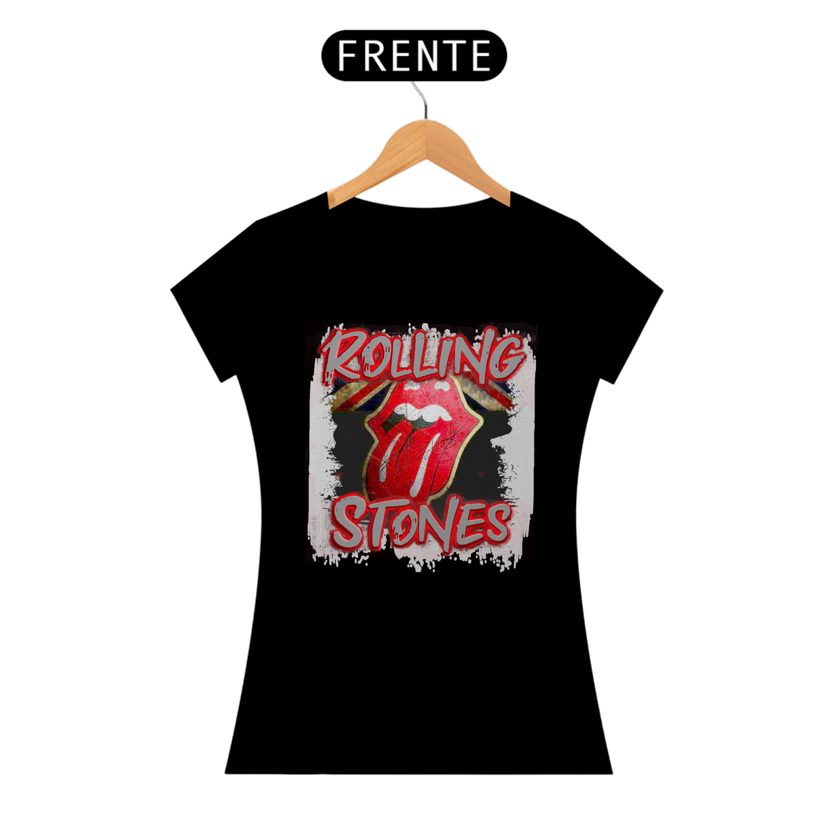 Nome do produto: Rolling Stones Logo - BLC