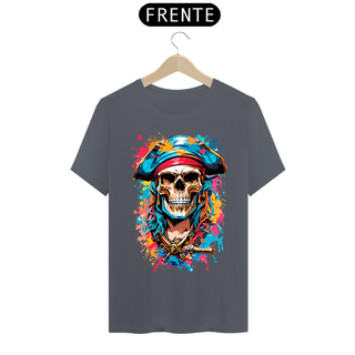 Nome do produto0000024 - T-Shirt Grafitti Art 003 Caveira Pirata