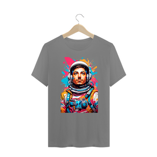 Nome do produto0000082 - T-Shirt Plus Size Grafitti Art 019 Astronauta