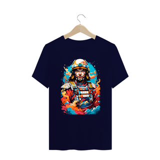 Nome do produto0000078 - T-Shirt Plus Size Grafitti Art 015 Samurai