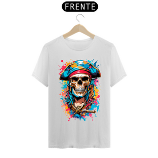 Nome do produto0000024 - T-Shirt Grafitti Art 003 Caveira Pirata