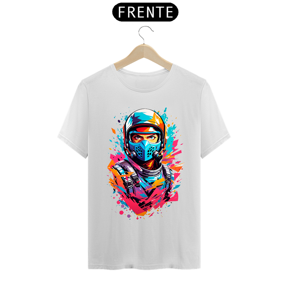 Nome do produto: 0000027 - T-Shirt Grafitti Art 006 Ninja
