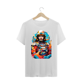 Nome do produto0000078 - T-Shirt Plus Size Grafitti Art 015 Samurai