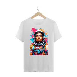 Nome do produto0000082 - T-Shirt Plus Size Grafitti Art 019 Astronauta